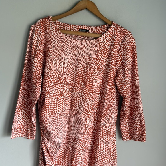 J McLaughlin Catalina Cloth ruched dress Large - Picture 3 of 12